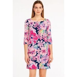 Lilly Pulitzer Sophie Dress Size Large Floral Stretch